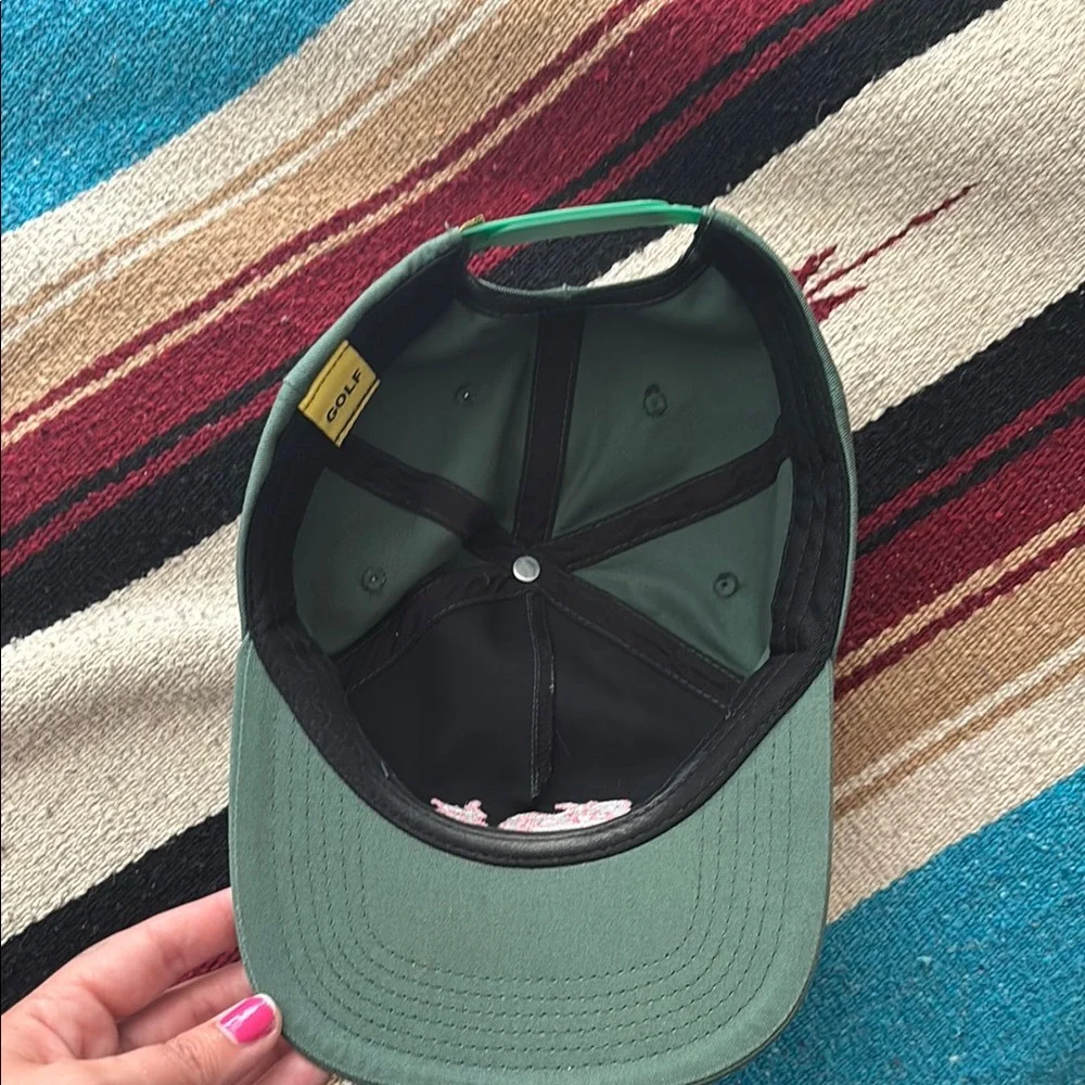 Golf Wang green cap with pink and white embroidery - Picture 7 of 7